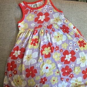 Girls flower patterned dress